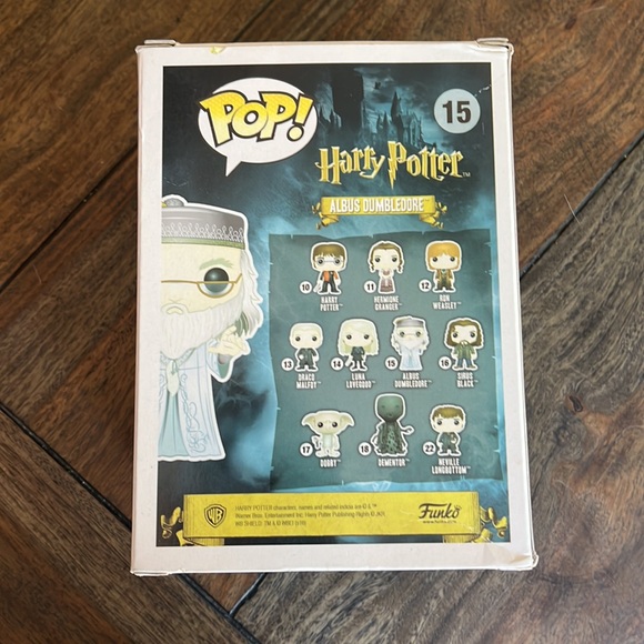 Pop! Harry Potter: Albus Dumbledore 15: New Never Opened - Picture 2 of 6